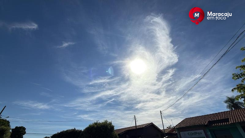 Maracaju atinge temperaturas elevadas nesta quarta-feira.