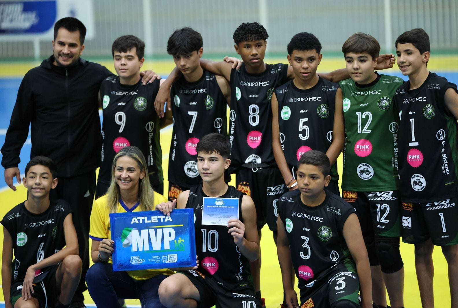 Maracaju conquista 3º lugar estadual nos JEMS e reafirma força do voleibol escolar
