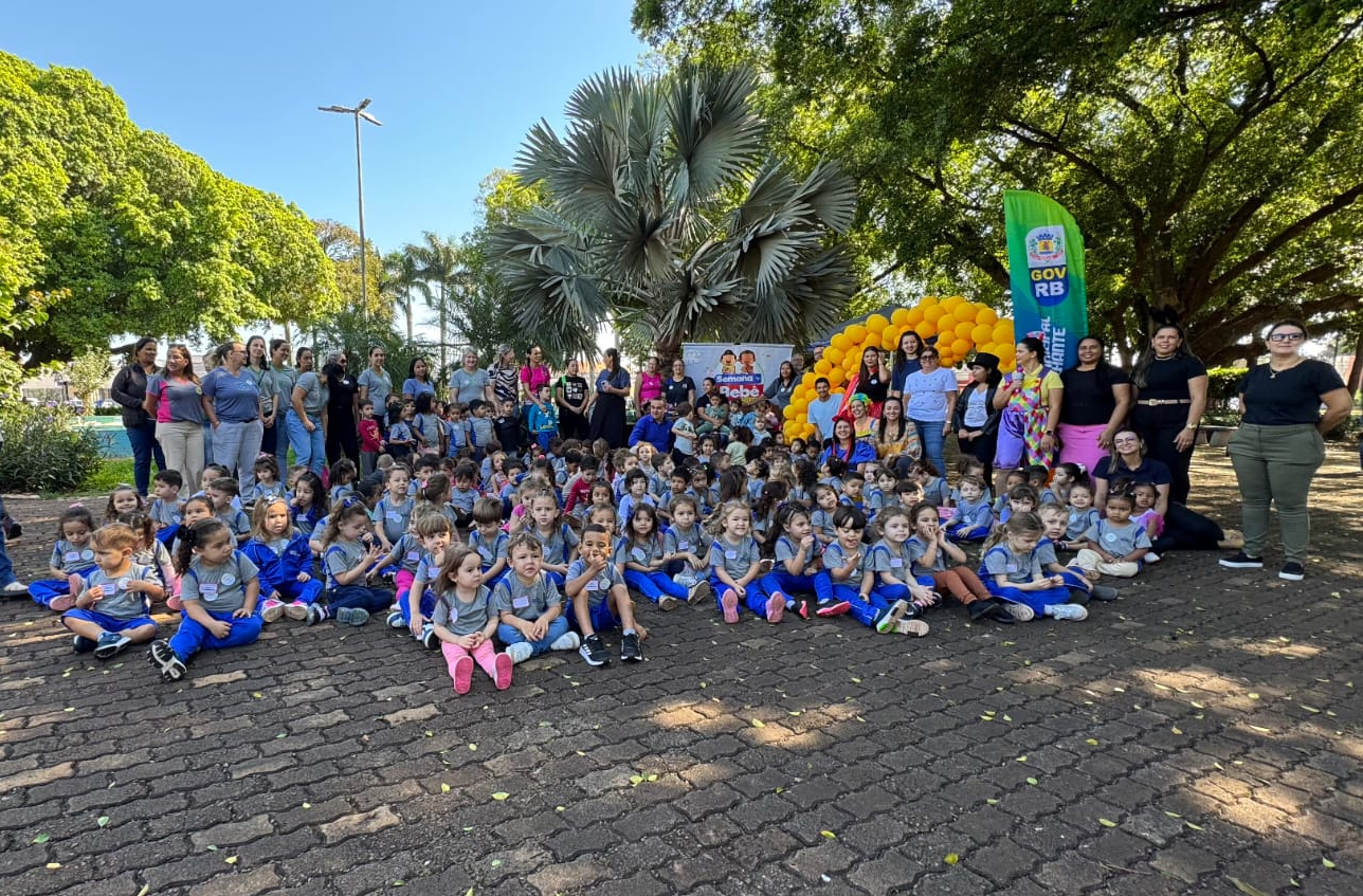Dia do Bebê leva alegria e aprendizado aos alunos das Creches em Rio Brilhante