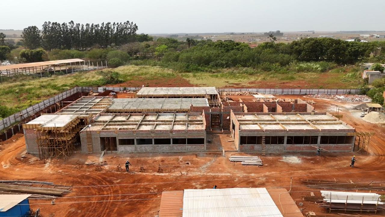 Obras do novo Fórum de Maracaju avançam para melhorar atendimento da Justiça