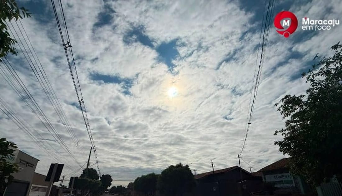 Chuva e trovoadas marcam a quinta-feira em Maracaju; máxima chega aos 31°C