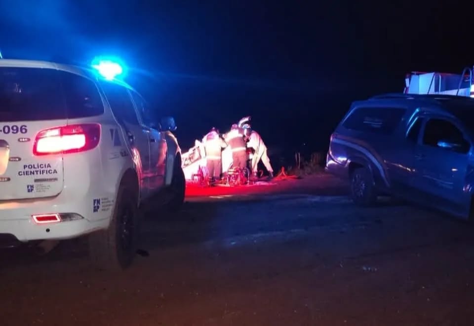 Acidente causado por animal entre Maracaju e Rio Brilhante deixa duas pessoas mortas