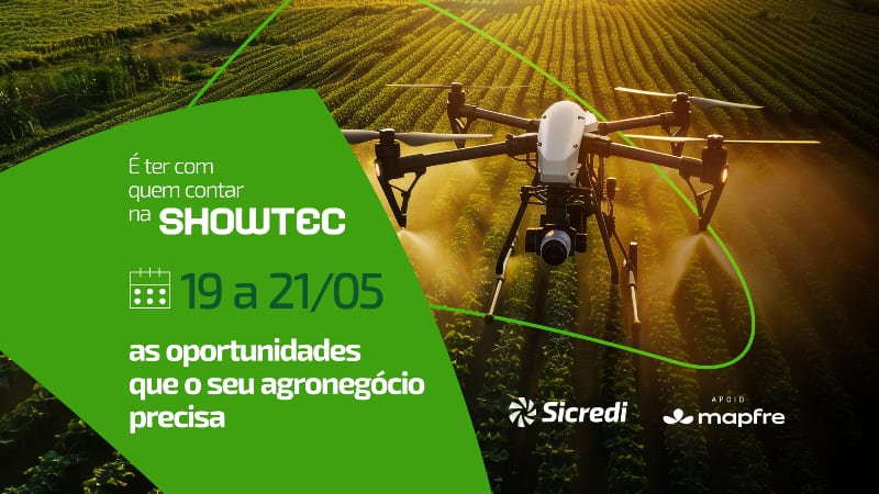 A partir de amanhã, Sicredi leva soluções estratégicas ao agro na Showtec 2026