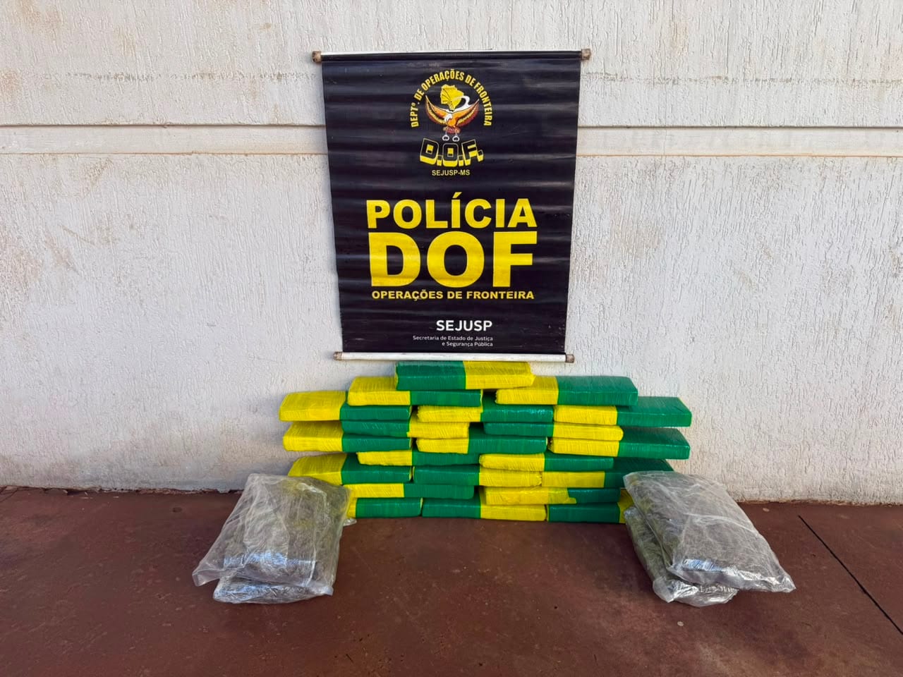 Maracaju: DOF prende homem com drogas em ônibus que seguia para Campo Grande