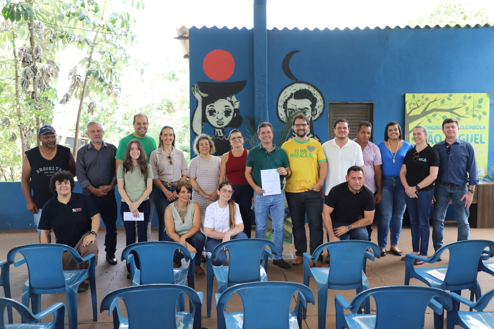 Prefeitura de Maracaju autoriza início das obras de reforma da UBS Quilombola São Miguel.