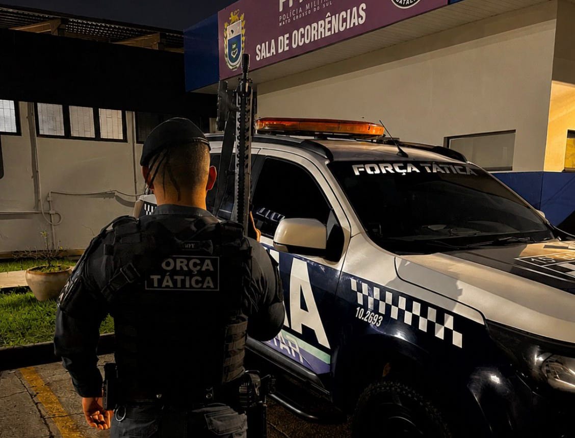 Homem com mandado de prisão em aberto é capturado pela Polícia Militar em Maracaju