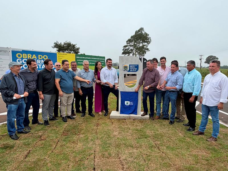 Gerson Claro destaca impacto de obras em Nioaque durante agenda dos 177 anos do município