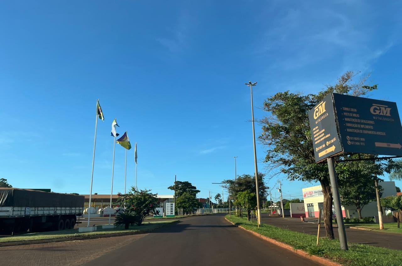 Segunda-feira de tempo ameno e sem chuva em Maracaju