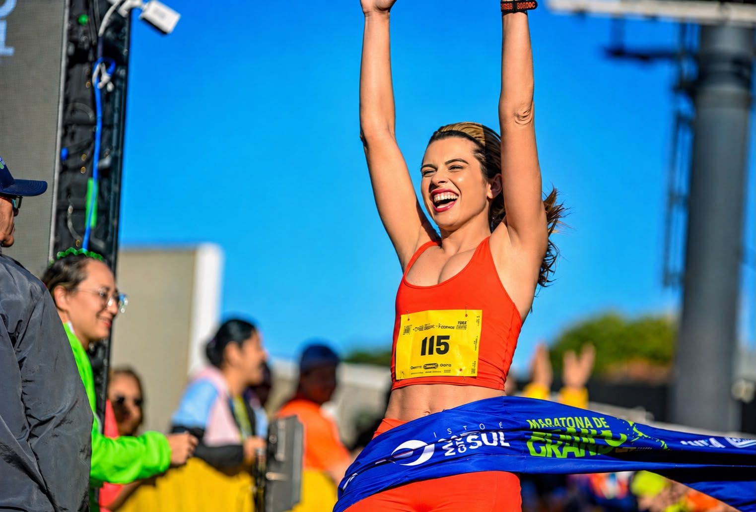 Kellen Barros leva o nome de Maracaju ao destaque na Maratona de Campo Grande com 4º lugar geral