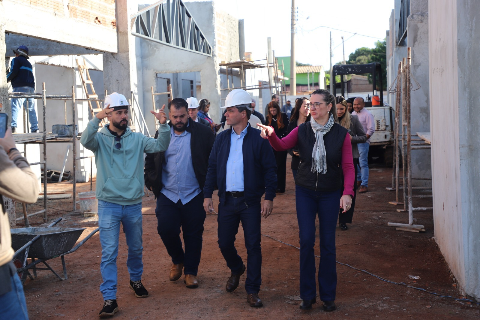 Maracaju 101 anos: Novo CIEI no Bairro Vila Juquita avança com recursos da Câmara e visita técnica marca etapa importante da obra.