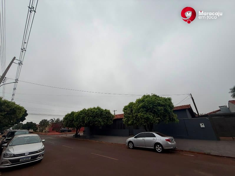 Massa de ar frio derruba temperaturas e aumenta nebulosidade em Maracaju nesta quarta-feira
