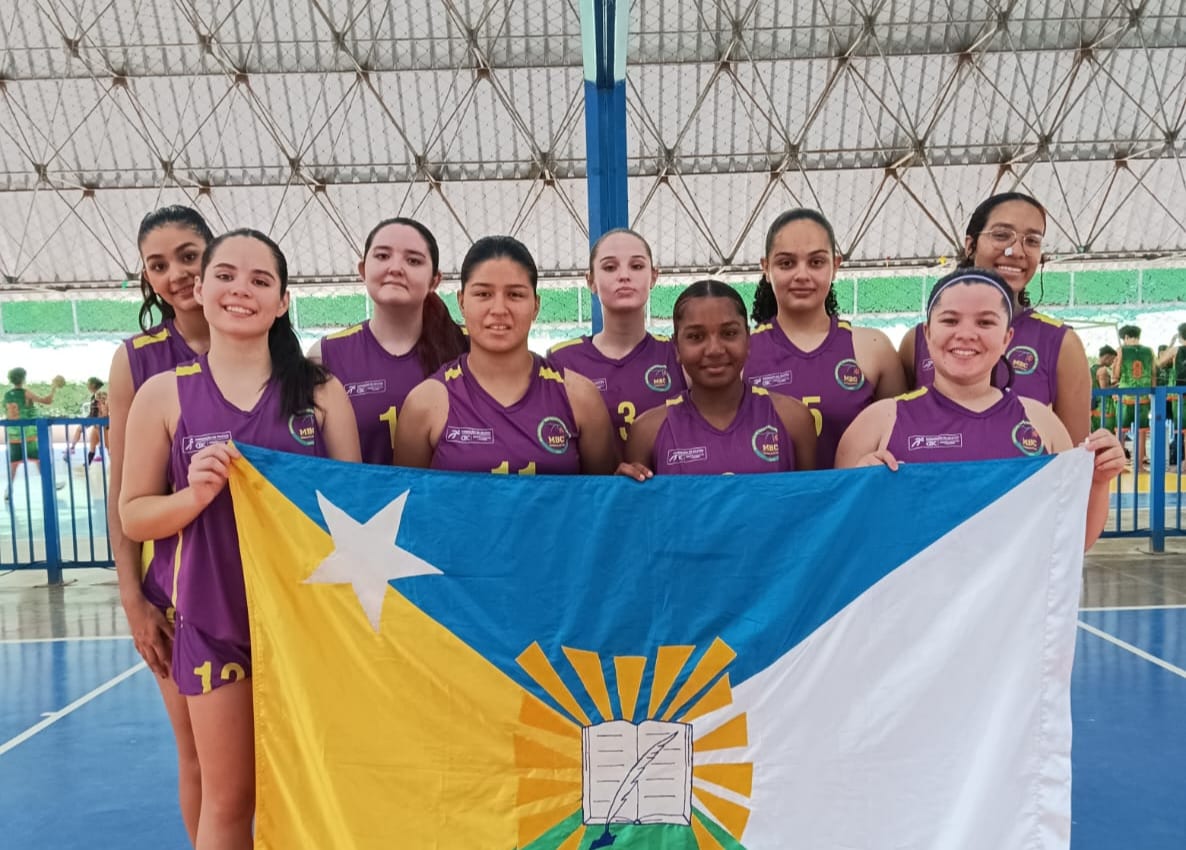 Basquetebol de Maracaju participa dos Jogos Escolares do MS de 15 a 17 anos.