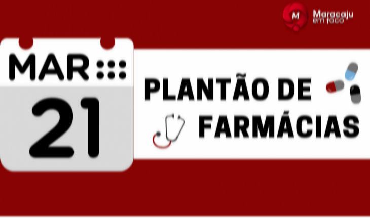 Confira aqui o calendário de plantões das farmácias de Maracaju para o mês de Julho de 2024.
