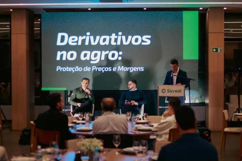 Sicredi Centro-Sul MS/BA promove palestra sobre derivativos no agro para produtores rurais