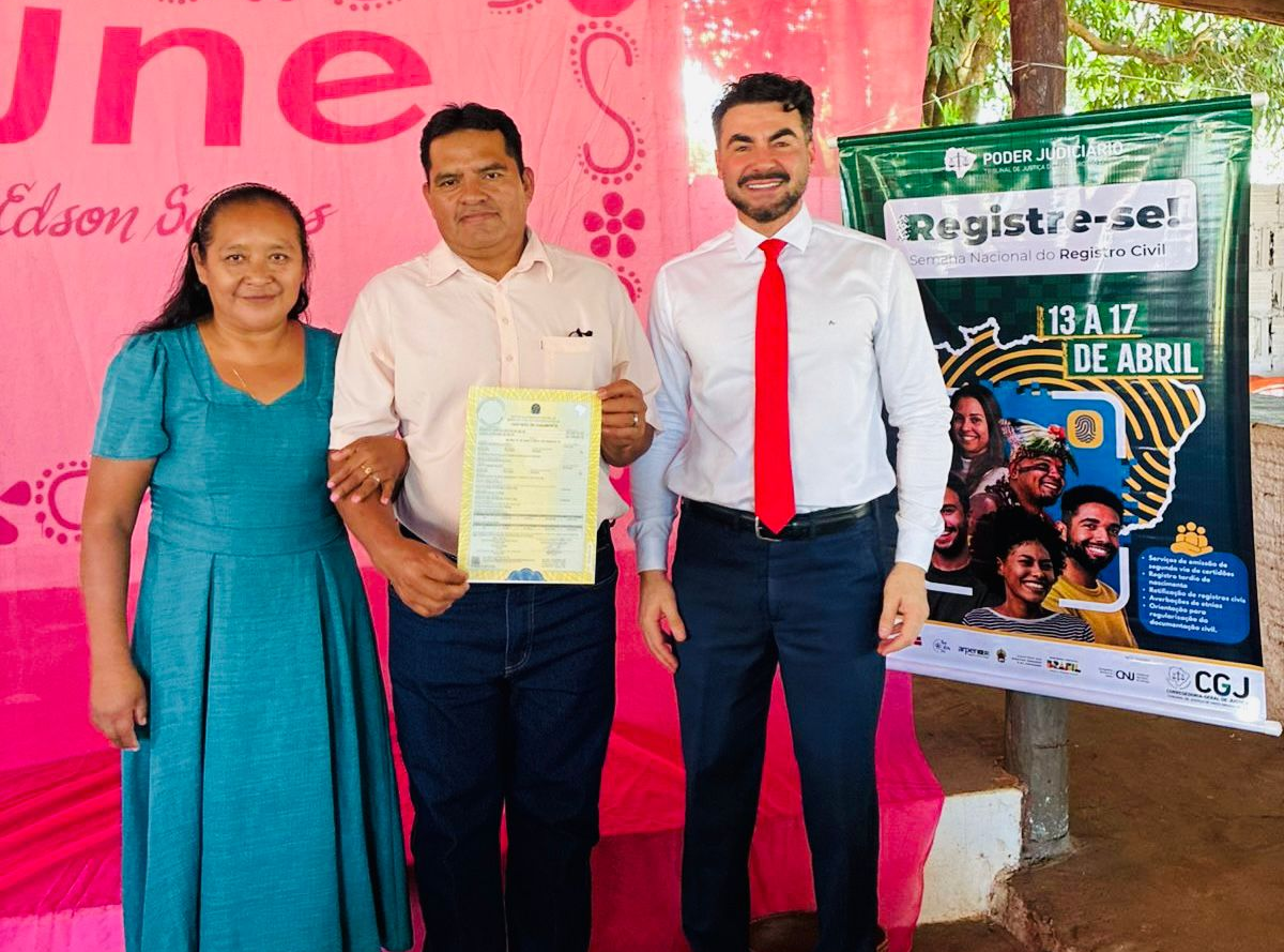 União oficializada: ação garante direitos a casais indígenas em Nioaque