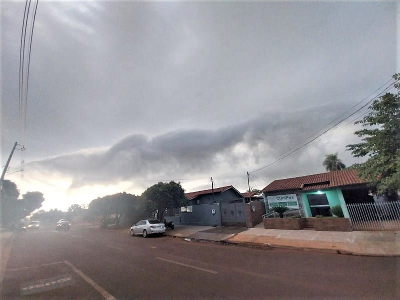 Chuva leve e queda na temperatura marcam a sexta-feira em Maracaju