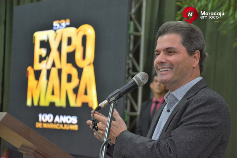 Expomara 2024: Prefeito Marcos Calderan destaca que sucesso de Maracaju é fruto das mãos competentes de cada maracajuense de nascimento e de coração.