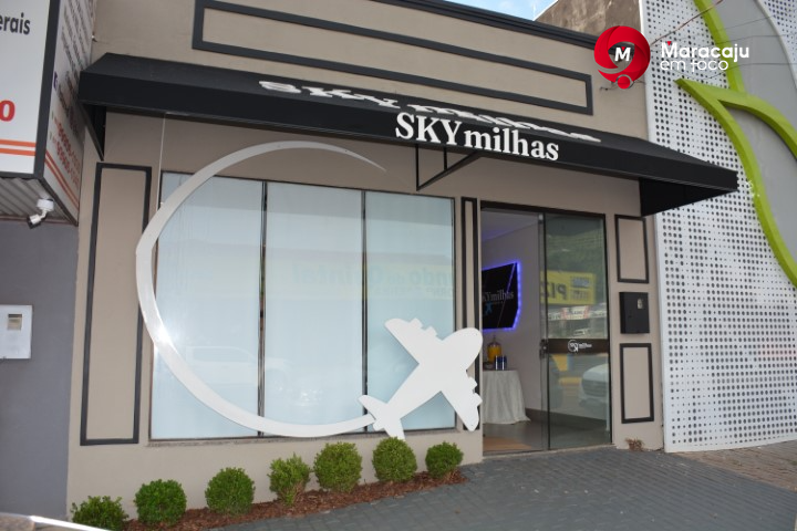 Inaugurou em Maracaju, Sky Milhas o seu novo conceito em viagens e negociação de milhas.