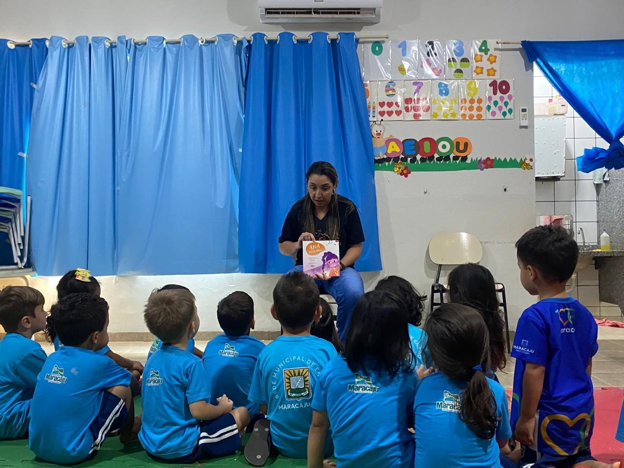 Em Maracaju, Turminha do Bem surpreende alunos, pais e professores com as atividades para cuidar das emoções