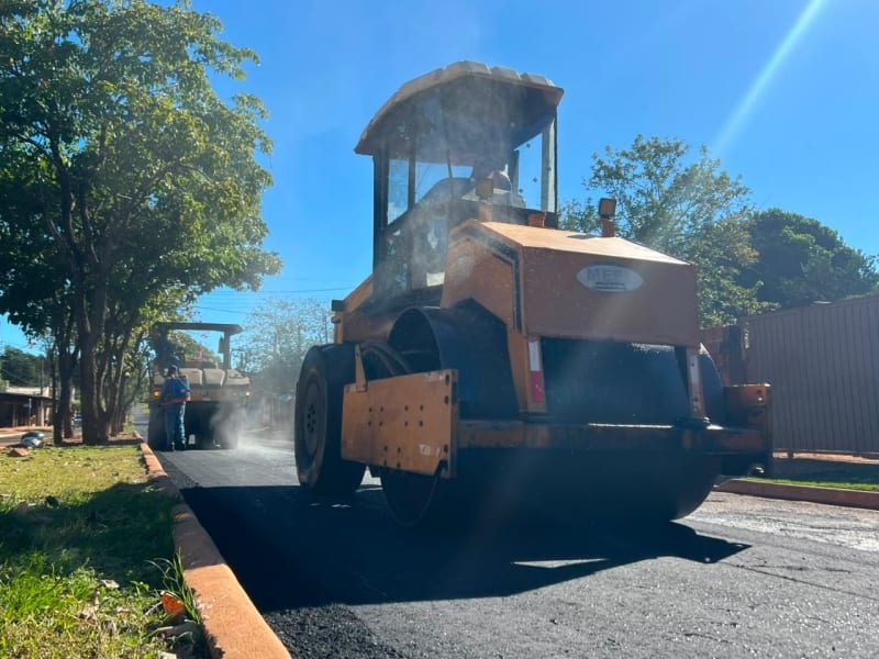 Nioaque celebra 136 anos de emancipação com obras de recapeamento em vias estratégicas da cidade