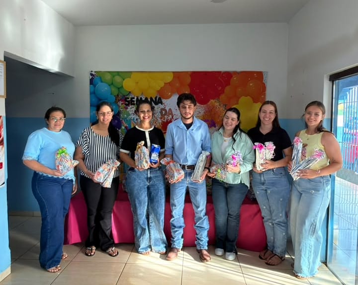 Aunimar entrega 100 brinquedos ao CIEI Nossa Senhora Auxiliadora com apoio de acadêmicos