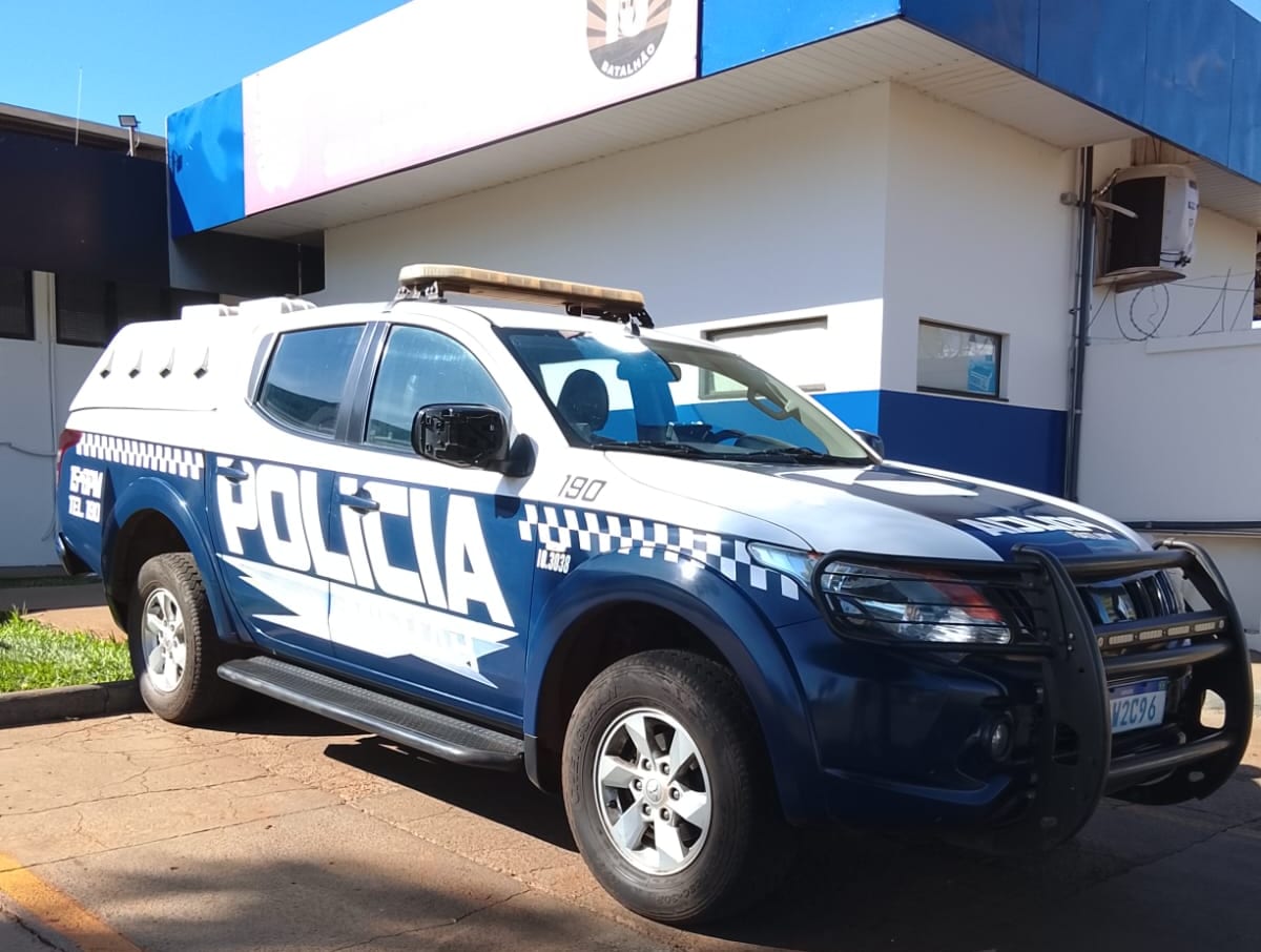 Polícia Militar encaminha casal à Delegacia após conflito envolvendo guarda de criança em Maracaju
