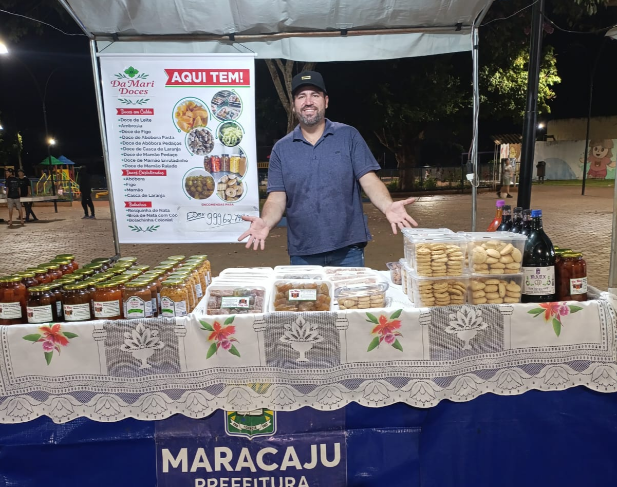 Da Mari Doces marca presença na Feira Central de Maracaju