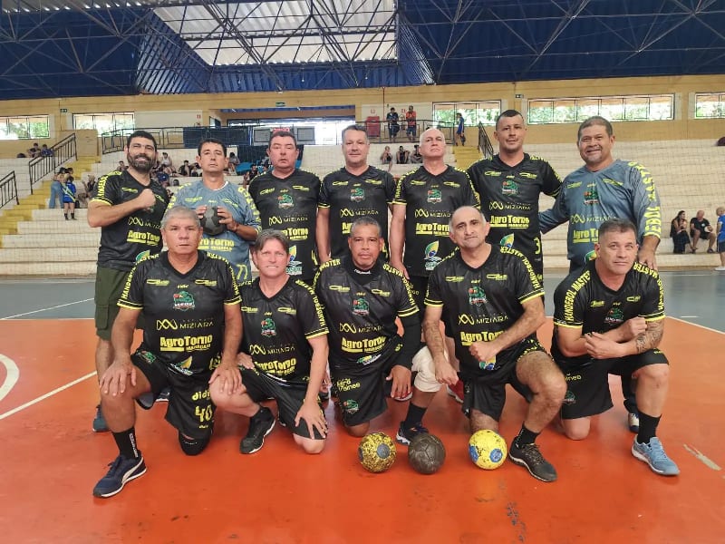 Handebol Maracaju Master 51+ conquistou o 2º lugar no 1º Campeonato Associação MS de Handebol