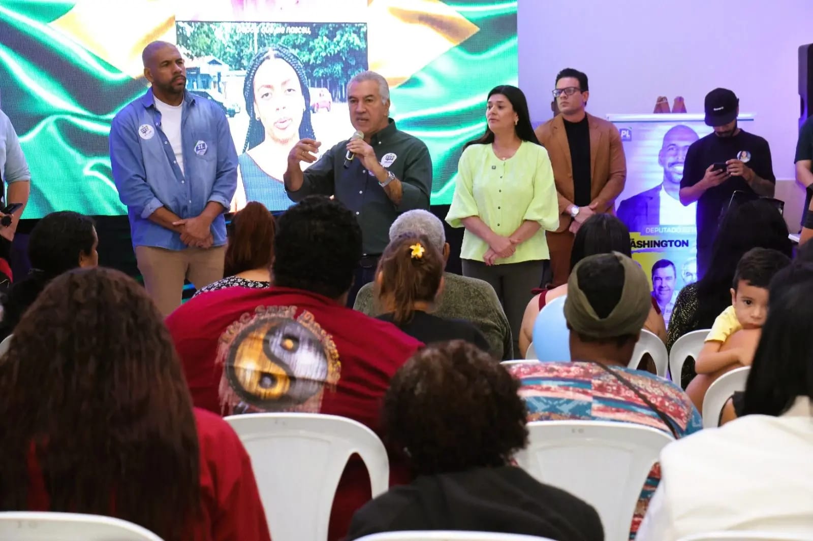 Na Capital, Reinaldo Azambuja reforça importância do voto para transformar o Brasil