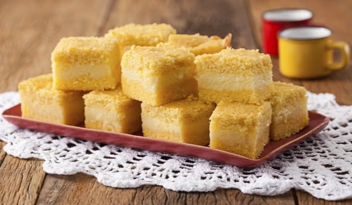 Bolo de Fubá Cremoso