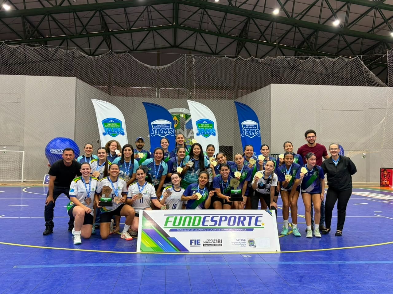 Com apoio da Prefeitura, Jogos Abertos de Mato Grosso do Sul é realizado em Maracaju.