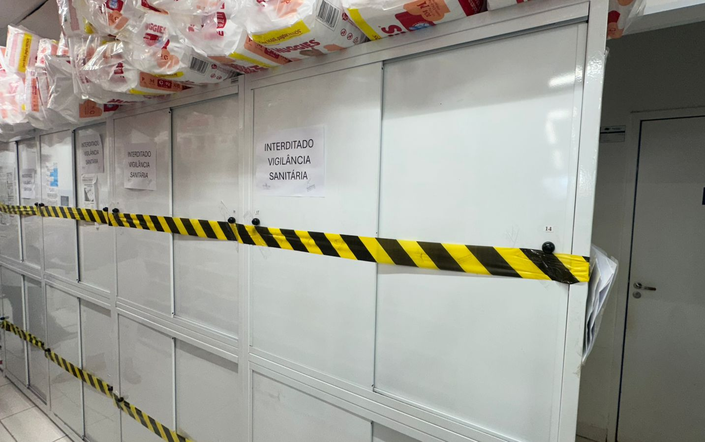 Vigilância Sanitária interdita armário de medicamentos controlados em Farmácia de Maracaju