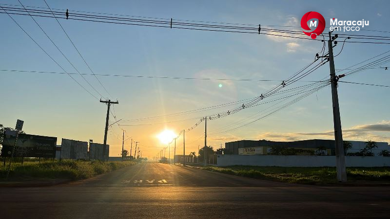 Sexta de Outono com alerta de tempestade em Maracaju e outras 42 cidades de MS