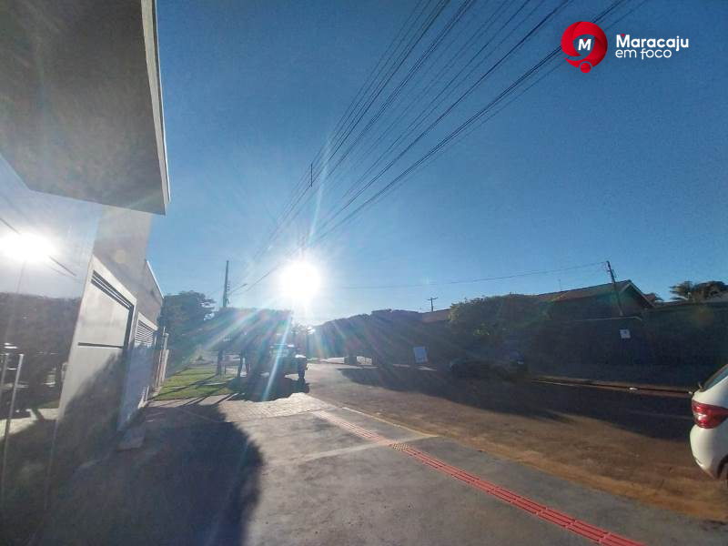 Frio intenso marca a terça-feira em Maracaju