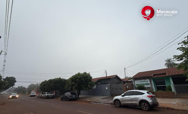 Quarta-feira em Maracaju terá sol entre nuvens e chuva passageira