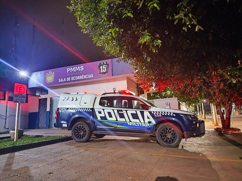 Polícia Militar age rapidamente e detém suspeito de tentativa de roubo a lanchonete em Maracaju