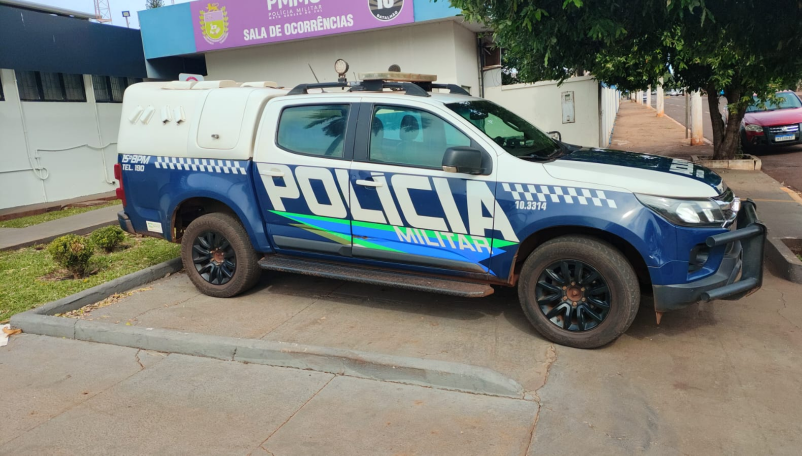 Polícia Militar atende ocorrência de vias de fato em Maracaju