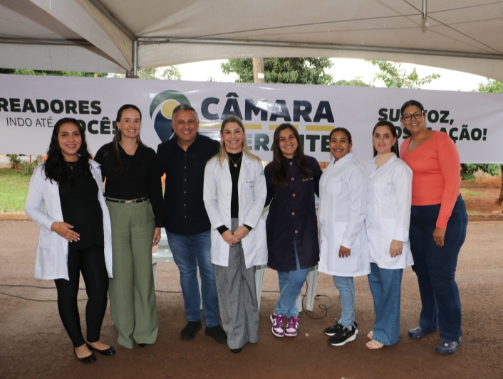 Câmara Itinerante leva serviços, vacinação e solidariedade em Maracaju.