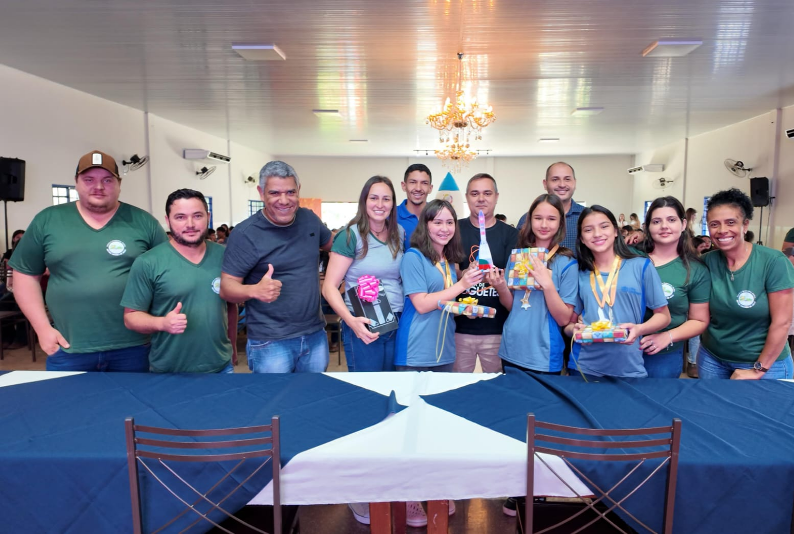 Emoção, sorrisos e lágrimas marcam a entrega das premiações do Campeonato de Foguetes em Rio Brilhante 