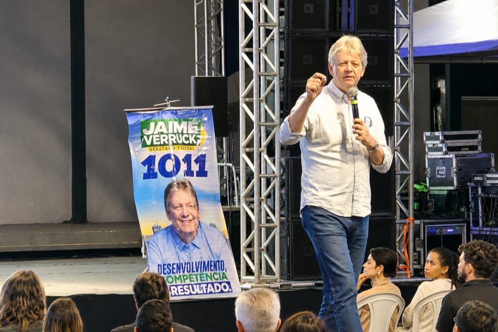 Pesquisa aponta Jaime Verruck na liderança entre candidatos do Republicanos