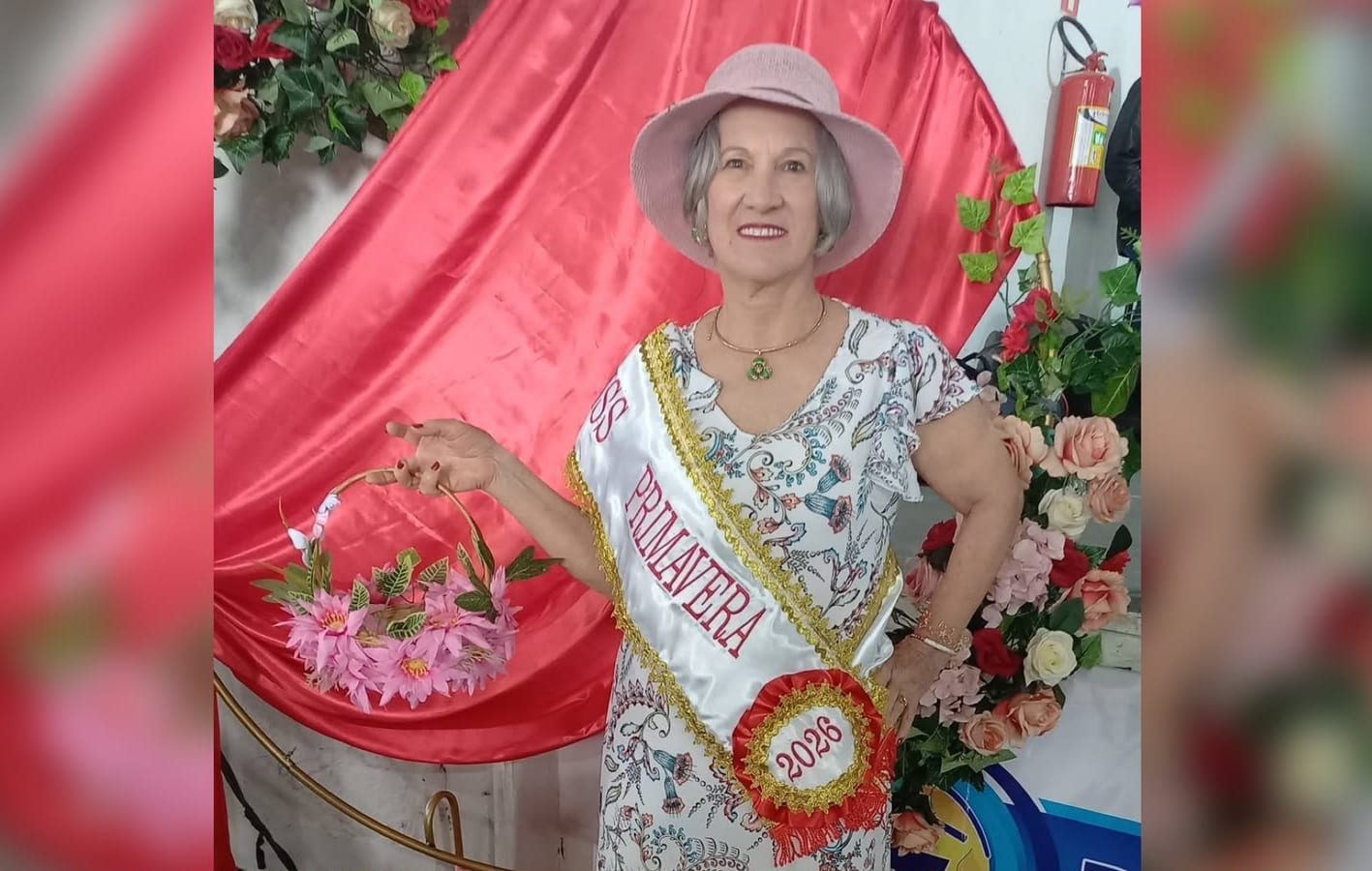 Marlene é eleita Miss Terceira Idade das Associações de MS e representa Maracaju em noite de celebração