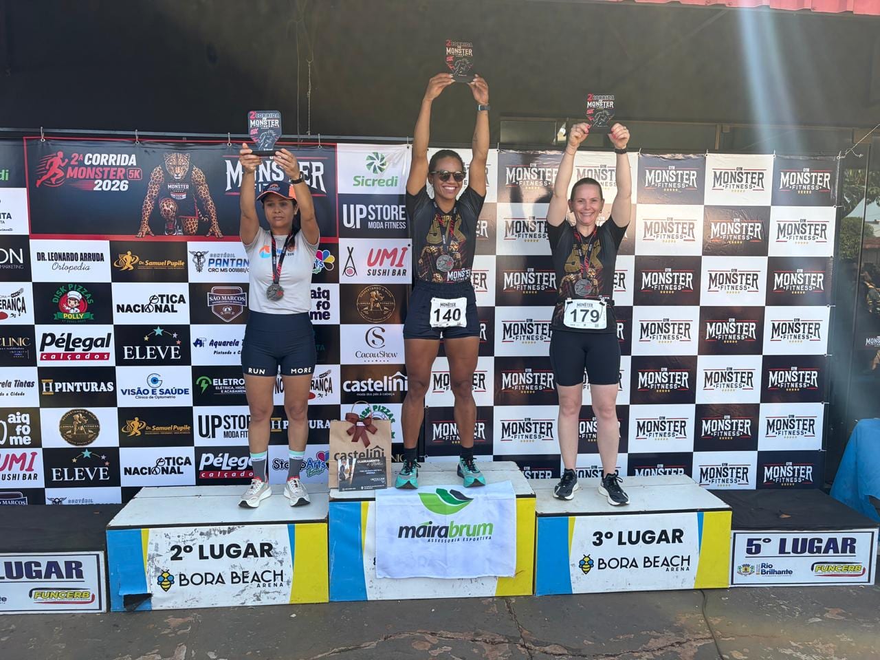 Corrida de Rua Monster reúne atletas e destaca participação de corredora de Maracaju