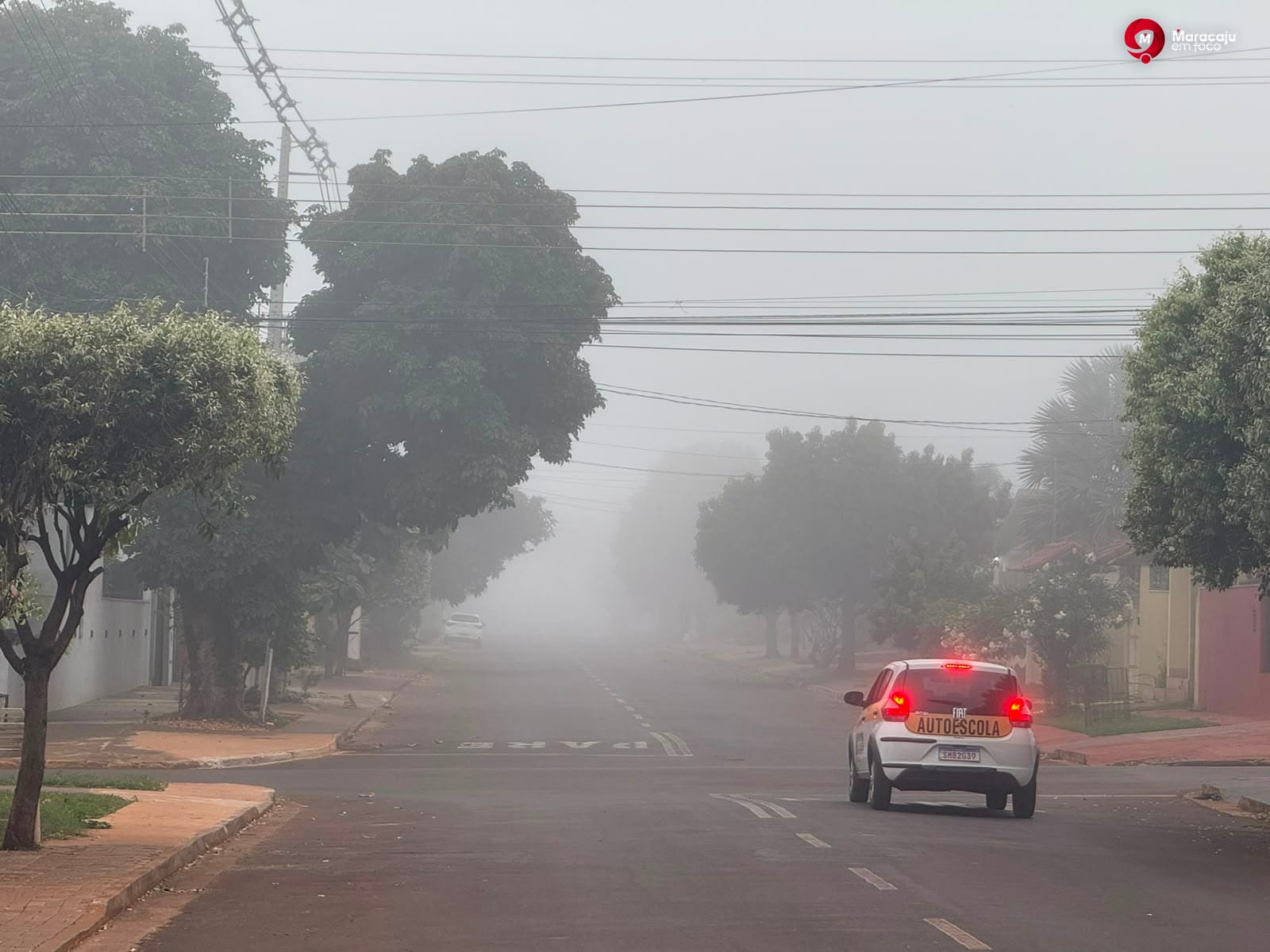 Sábado de transição climática em Maracaju começa com névoa e promete calor à tarde