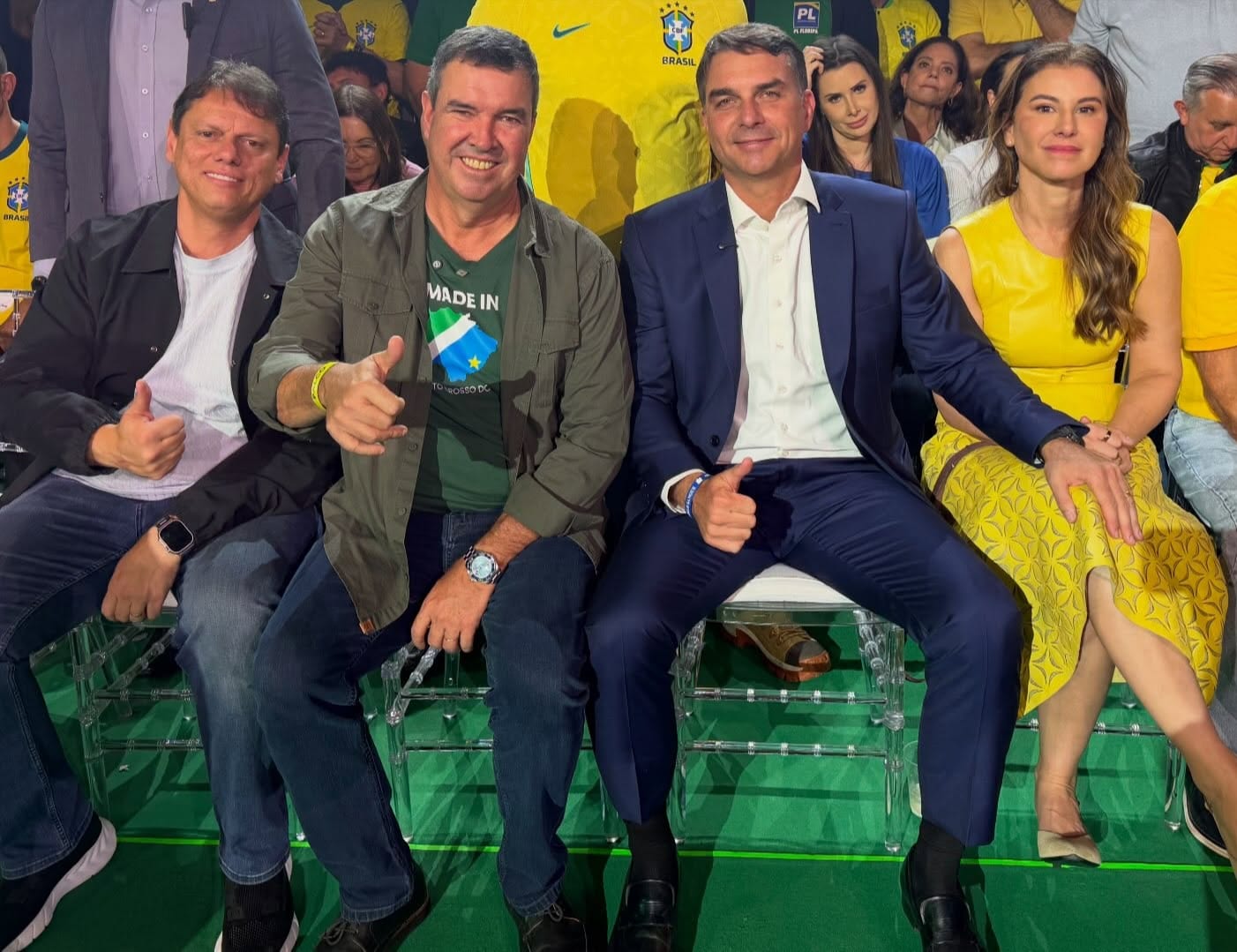 Convenção Nacional do PL oficializa Flávio Bolsonaro como candidato à Presidência e reúne lideranças de Mato Grosso do Sul.