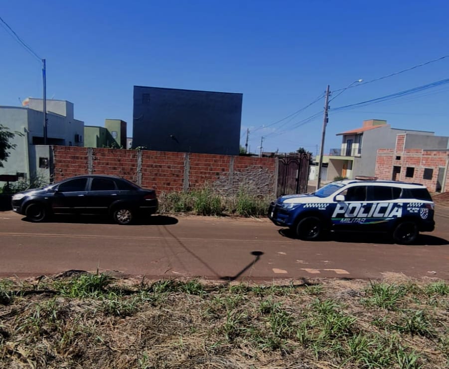 Força Tática cumpre mandado de prisão durante patrulhamento em Maracaju