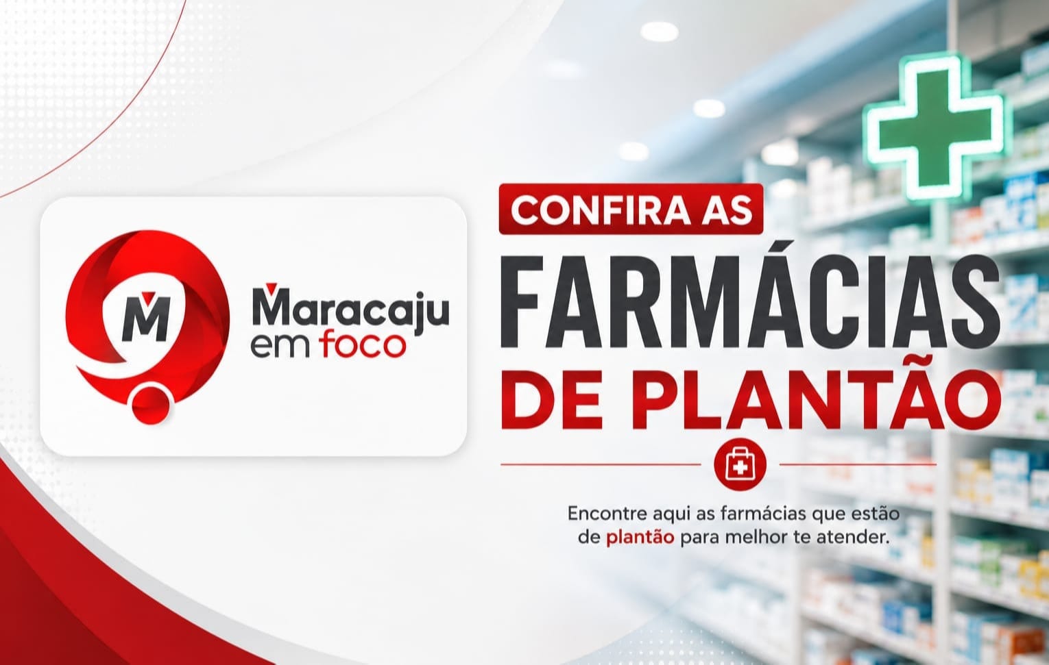 Setembro 2026: Confira o calendário completo das Farmácias de Plantão de Maracaju.