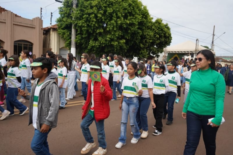 Nioaque celebra a Independência do Brasil com Desfile Cívico-Militar