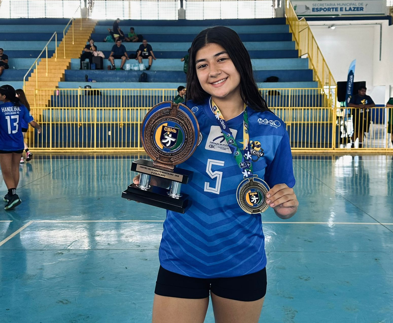 Maracaju revela talentos e tem atletas convocadas para a Seleção Cadete de Handebol de MS.