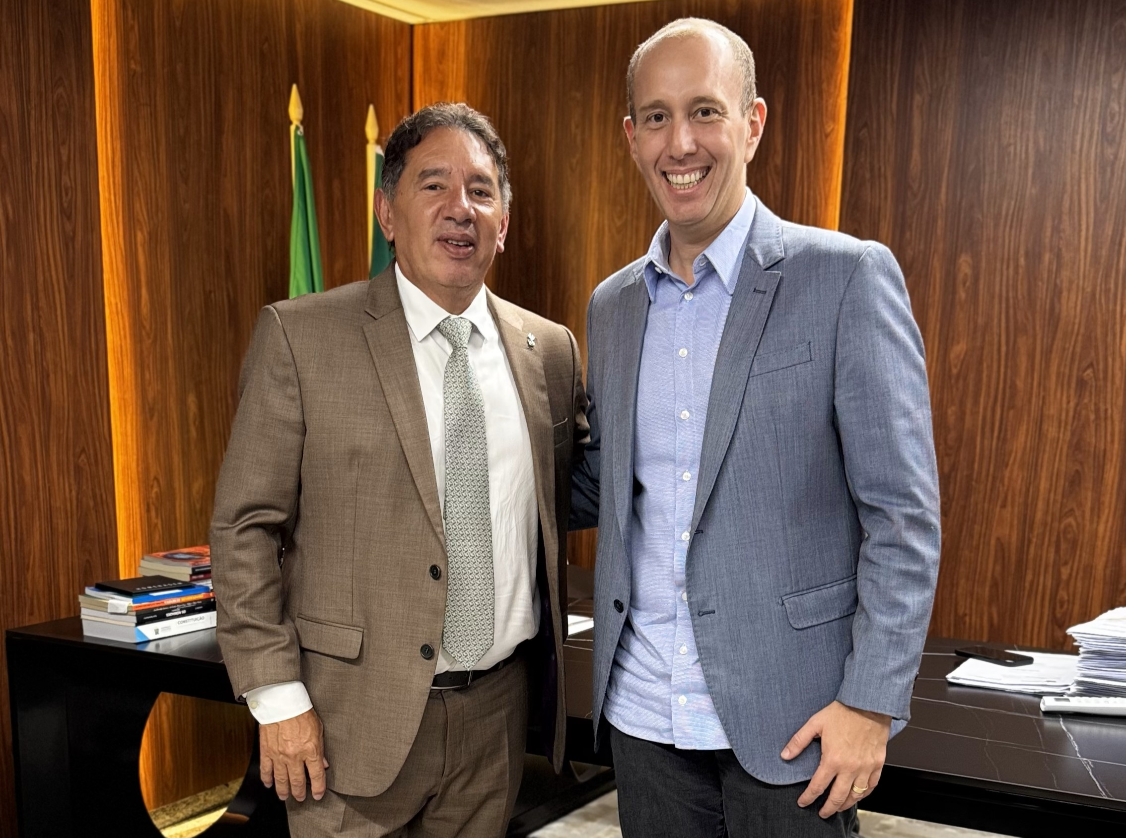 Prefeito de Sorocaba visita ALEMS e reforça parceria com Mato Grosso do Sul