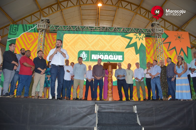 Nioaque celebra 177 anos com pacote de investimentos e presença do Governador Eduardo Riedel.